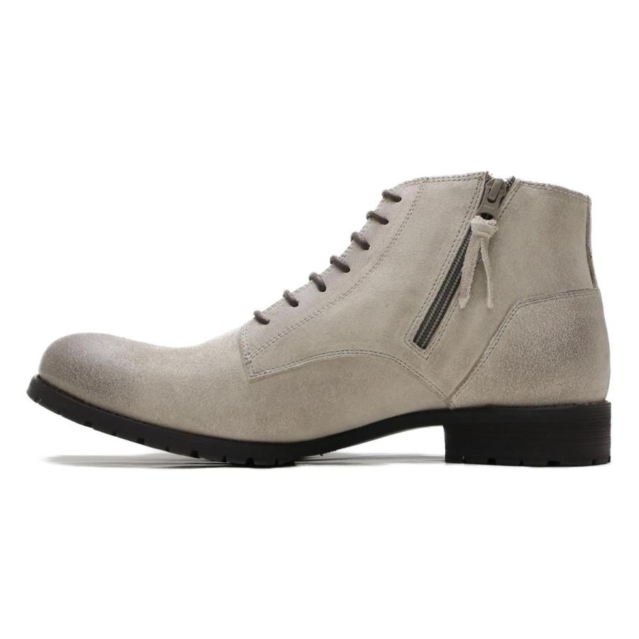 ラウディ / RAUDi メンズ カジュアルシューズ 33203 oak ダブルジップブーツ オーク 