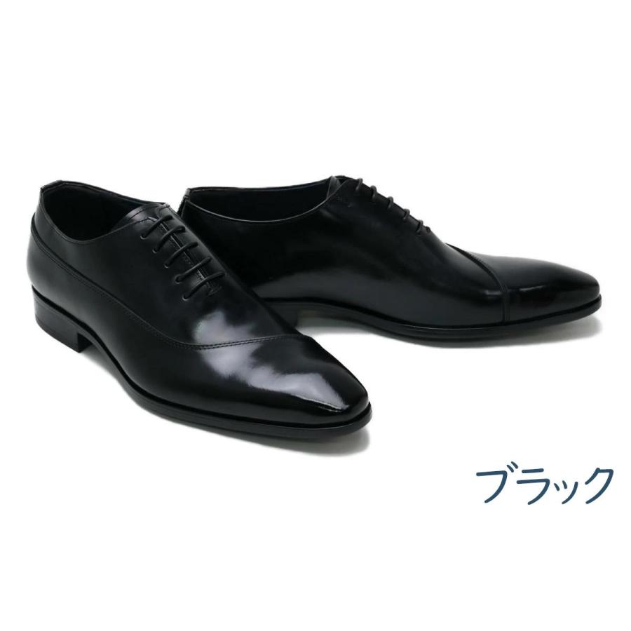 Queen Classico（クインクラシコ） ビジネスシューズ 本革 斜め切替え