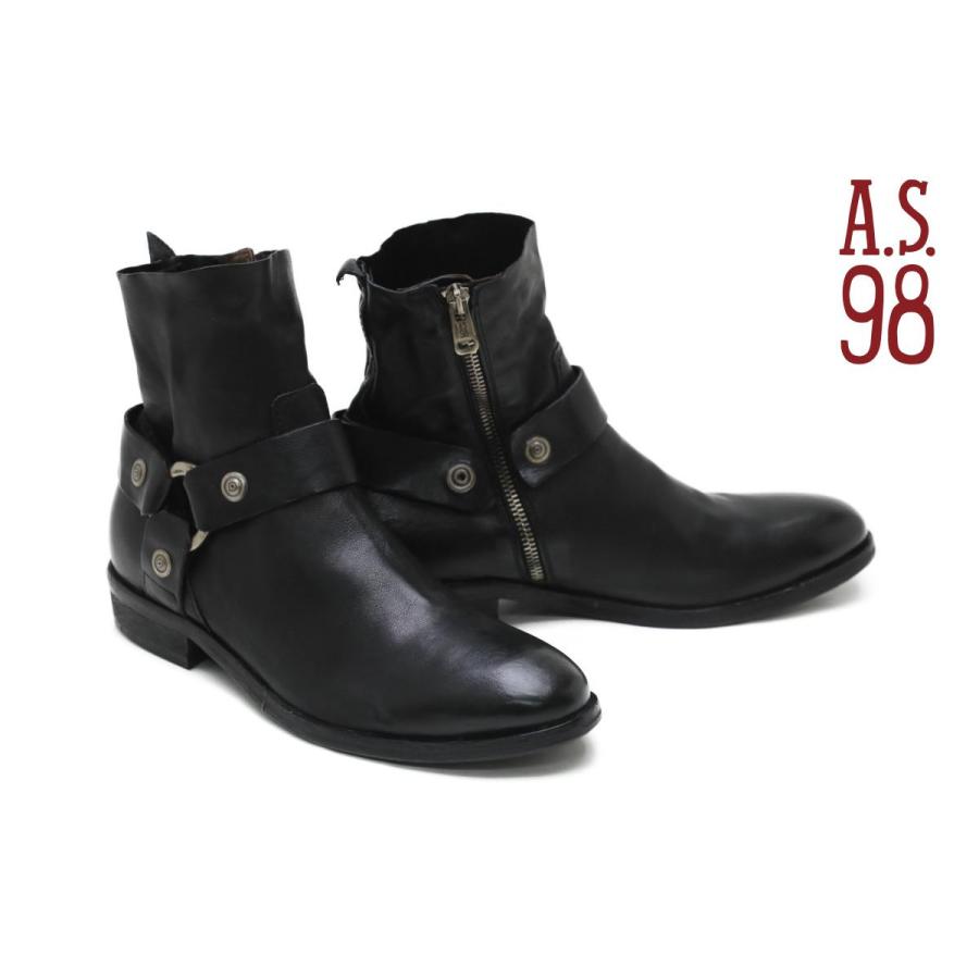 AS98 レザーシューズ　サイズ36 ブラック エーエスキュウジュウハチ A.S.98 A.S.98 スニーカー （36 NERO