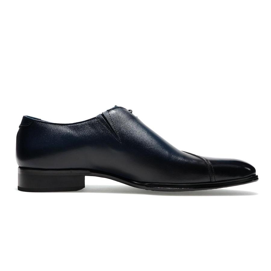 クインクラシコ メンズ ドレスシューズ サイドレース ブラック ネイビー 日本製 QueenClassico 41003s | Queen Classico | 08