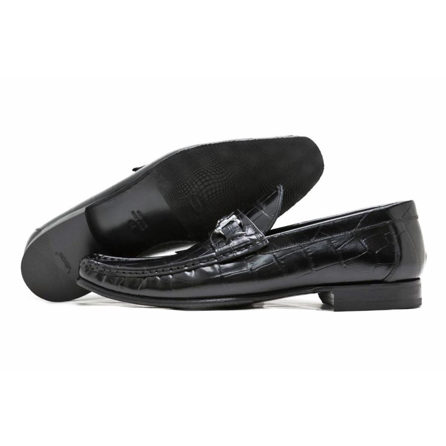 カルツォレリア トスカーナ　クロコダイル　ローファー カルツォレリアトスカーナ革靴ドレスシューズクロコダイル