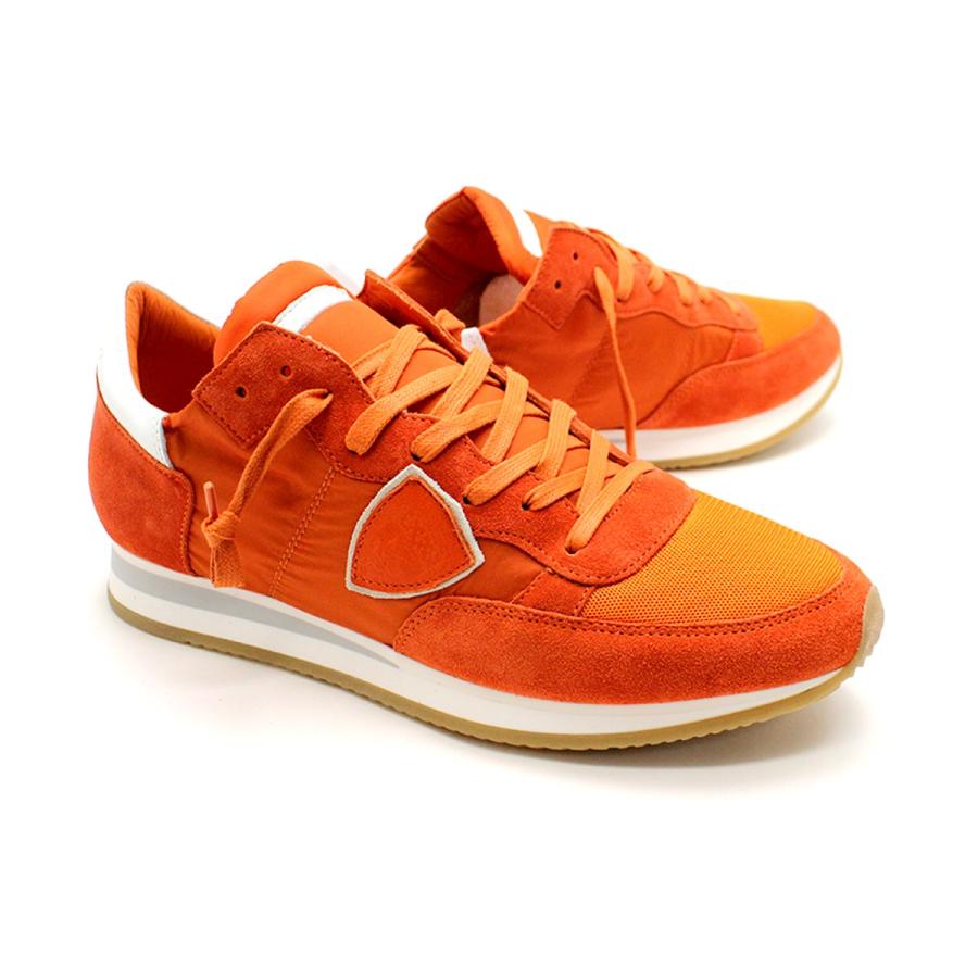 ベビーグッズも大集合 メンズ フィリップモデル スニーカー オレンジ メンズ フィリップモデル スニーカー オレンジ スニーカー W033 Trlu オレンジ 044or スニーカー メンズ Model Philippe フィリップモデル シューズ Dagl Tg