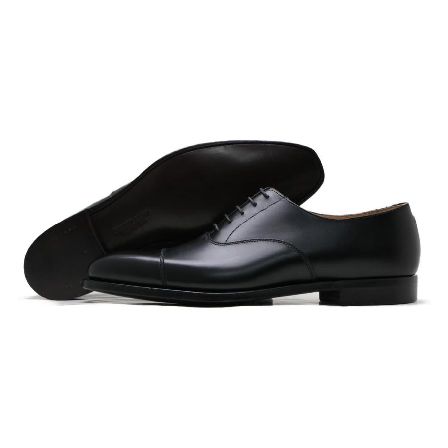 クロケット&ジョーンズ メンズ ドレスシューズ ハラム / キャップトゥ / スーパーフレックスソール ブラック 英国製 Crockett&Jones 5057sfs bkの画像
