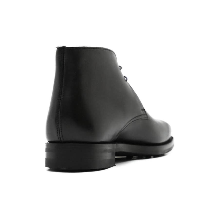 [サイズ交換片道無料]クロケット&ジョーンズ / Crockett&Jones メンズ ドレスシューズ 5072 テッドベリー / チャッカブーツ ブラックの画像