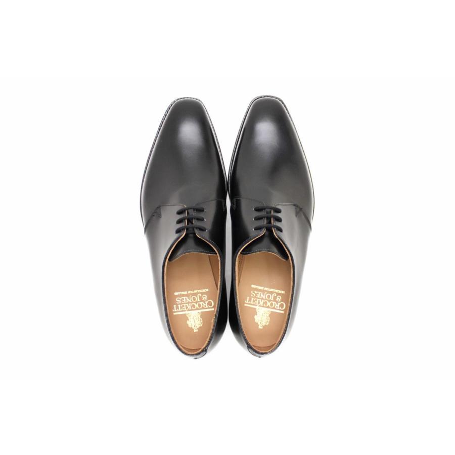 クロケット&ジョーンズ Crockett&Jones メンズ ドレスシューズ 外羽根 プレーントゥ 50900c bk ハイバリー シティソール ブラック 英国製 348の画像