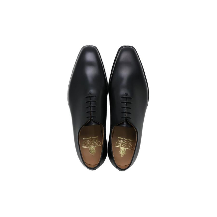 クロケット&ジョーンズ メンズ ドレスシューズ アレックス / ホールカット / スーパーフレックスソール ブラック 英国製 Crockett&Jones 5119sfs bkの画像