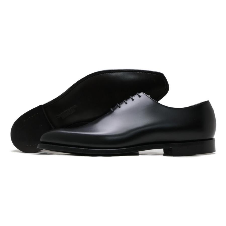 クロケット&ジョーンズ メンズ ドレスシューズ アレックス / ホールカット / スーパーフレックスソール ブラック 英国製 Crockett&Jones 5119sfs bkの画像