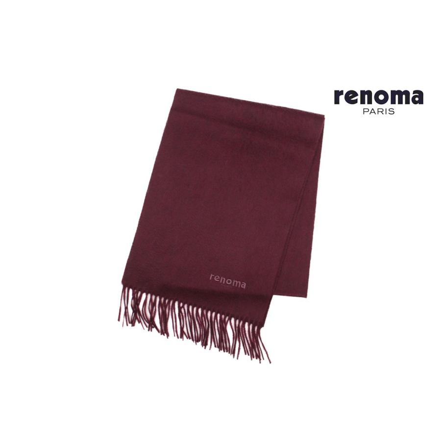 renoma（レノマ） カシミヤ マフラー カシミヤ100% ピュアカシミヤ 30