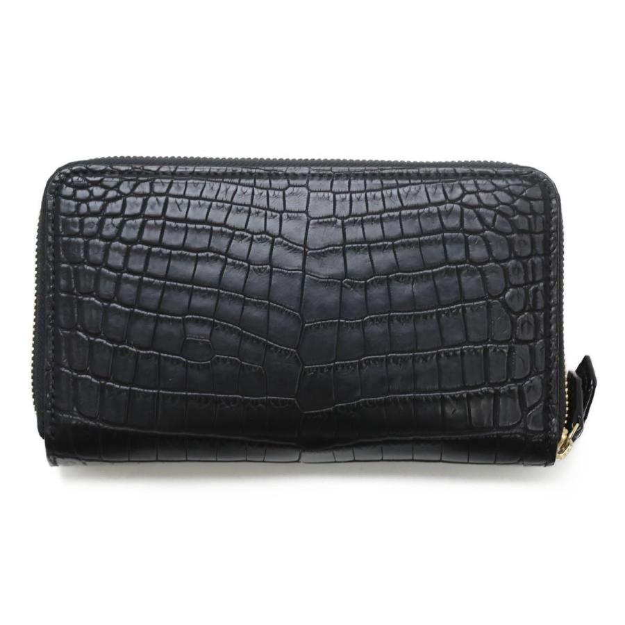 LE'SAC（レザック） 財布 ナイルクロコダイル Wファスナー長財布（1枚