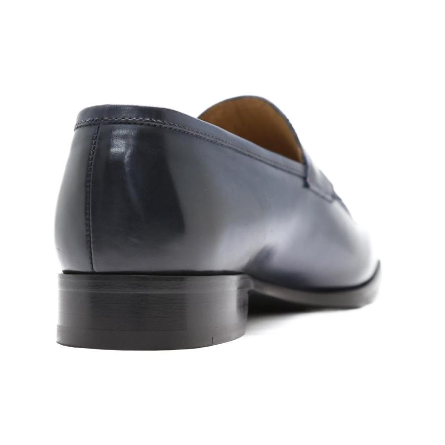 クインクラシコ / QueenClassico メンズ ドレスシューズ コインローファー ジーンズ イタリア製 8731jes 