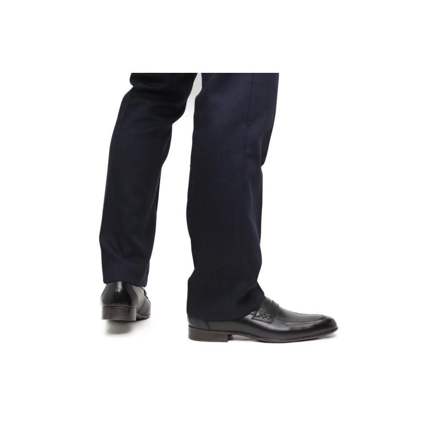 メンズ ローファー カジュアル ブラック/ブラウン クインクラシコ