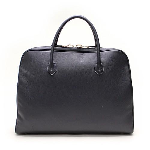 トートバッグ メンズ 本革 A4 ブラック/ネイビー Cisei チセイ シセイ