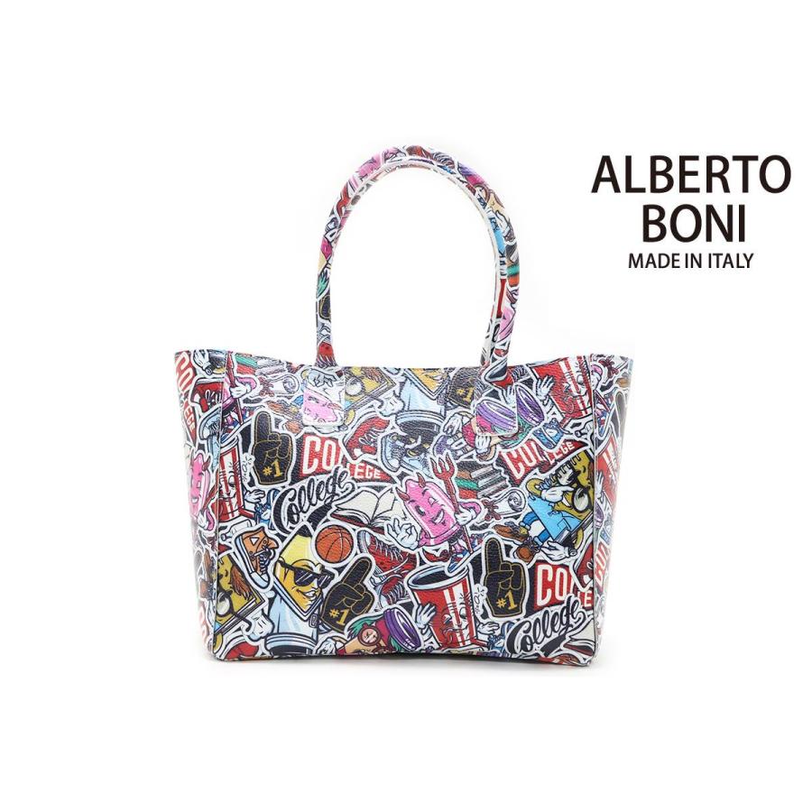 ALBERTO BONI(アルベルトボニー) トートバッグ ポーチ付 新品未使用