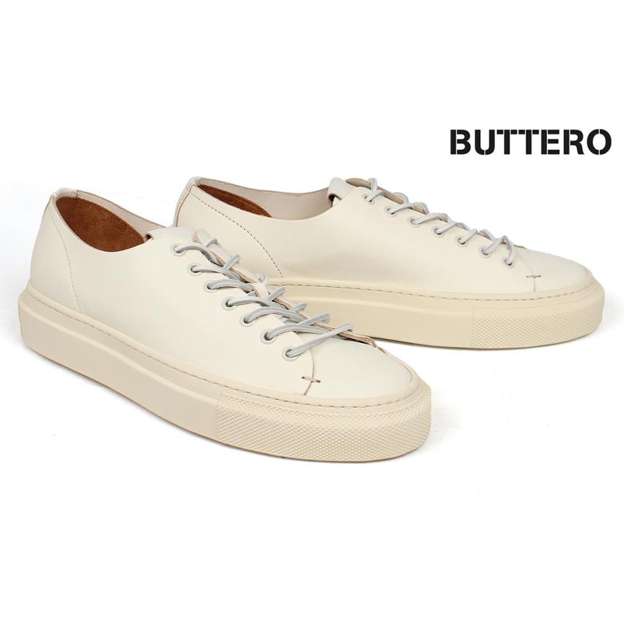 BUTTERO（ブッテロ） メンズ カジュアルシューズ b10030i wh タニーノ 