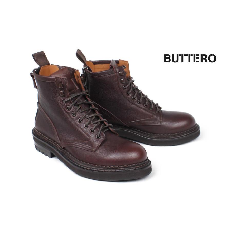 BUTTERO（ブッテロ） メンズ レースアップブーツ カジュアル カーゴ 