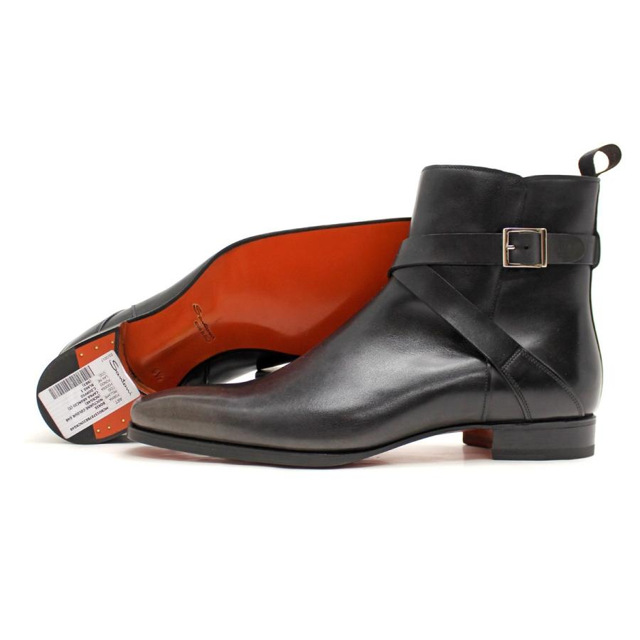 SANTONI [サイズ交換片道無料]ブーツ メンズ グレー サントーニ 