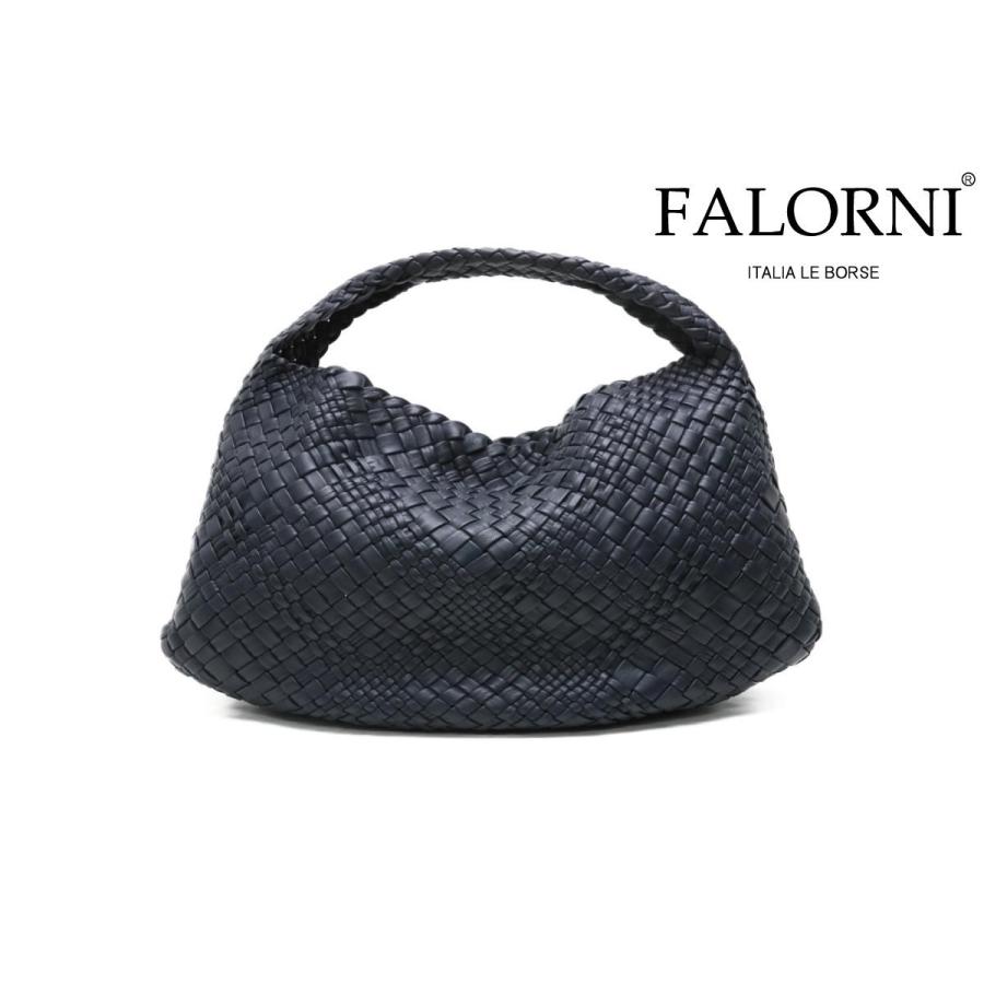 ファロルニ / FALORNI バッグ f1059trac nv シングルハンドルバッグ ネイビー イタリア製