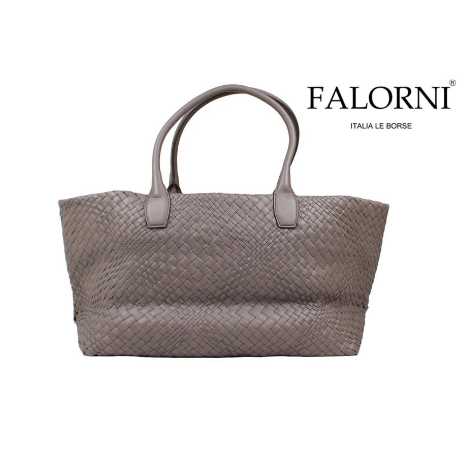falorni（ファロルニ） バッグ トートバッグ グレージュ イタリア製
