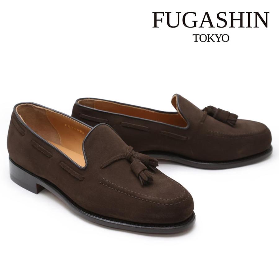 フウガシン メンズ ドレスシューズ タッセルローファー ブラック FUGASHIN fg7102_2