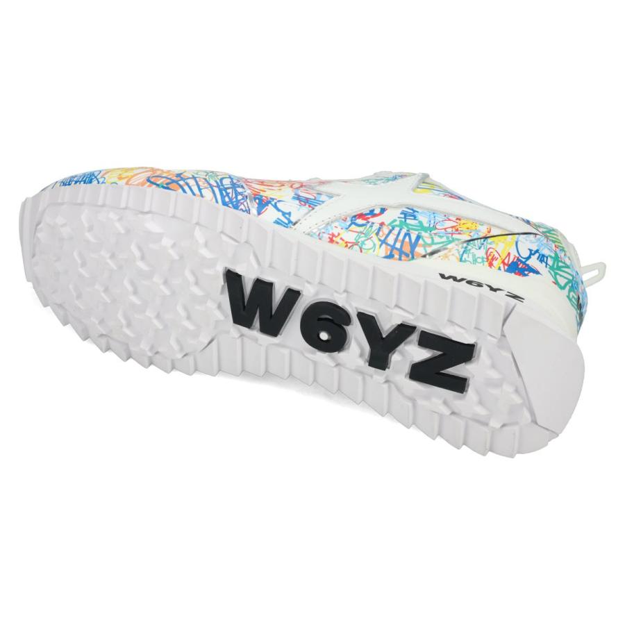 W6YZ（ウィズ） メンズ スニーカー ジェットエム ホワイト マルチ W6YZ 
