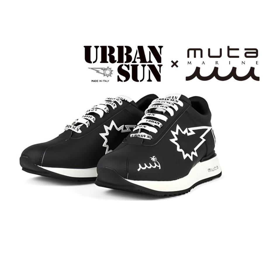 URBAN SUN x muta MARINE コラボスニーカー ブラック　42 muta MARINE（ムータマリン） ムータ / muta メンズ スニーカー