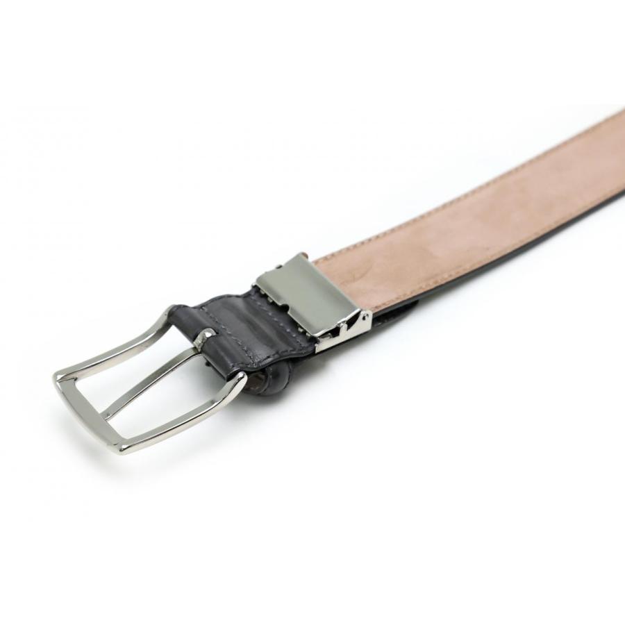 MAGNANNI（マグナーニ） レザーベルト ブラック 本革 スペイン製