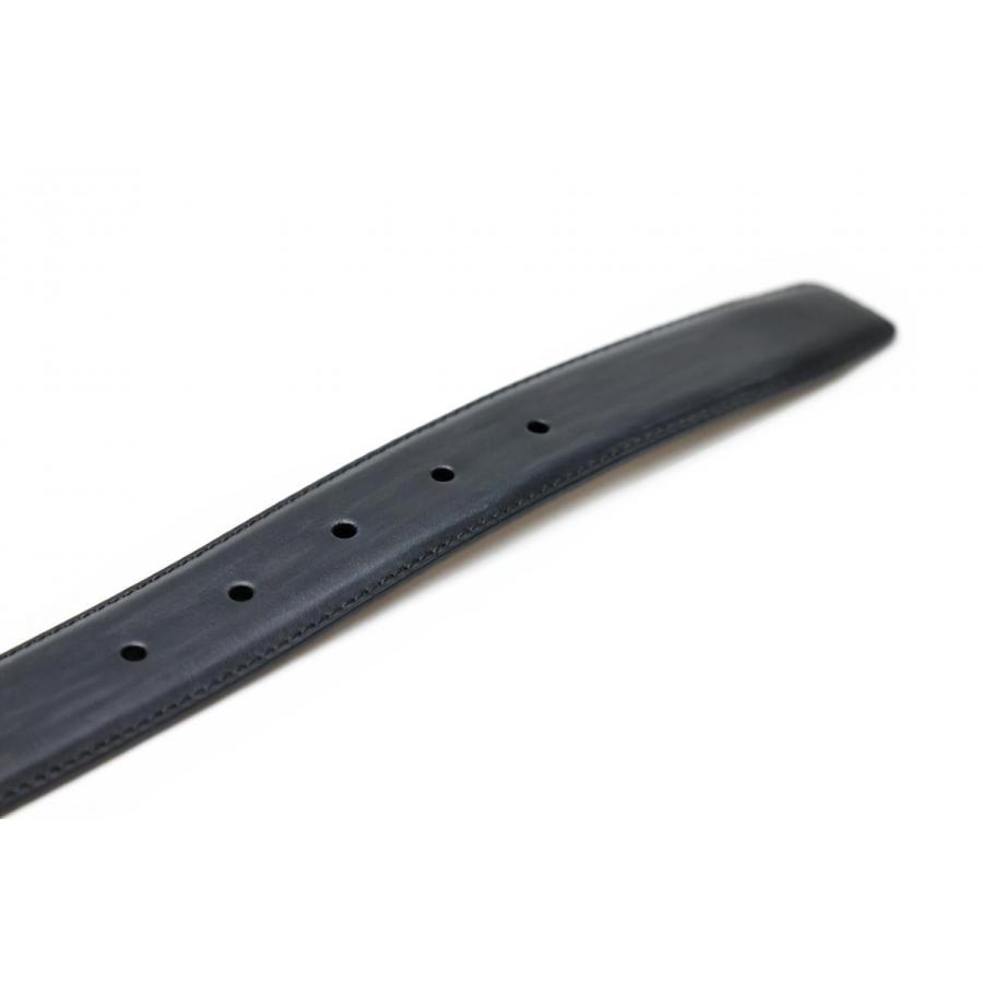 MAGNANNI（マグナーニ） レザーベルト ブラック 本革 スペイン製