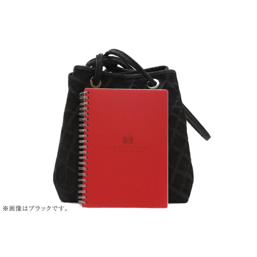 LE'SAC（レザック） オイルエレファントレザー 巾着ショルダーバッグ