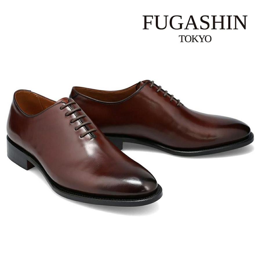 [サイズ交換片道無料] フウガシン メンズ ドレスシューズ ホールカット FUGASHIN theambassador-aの画像