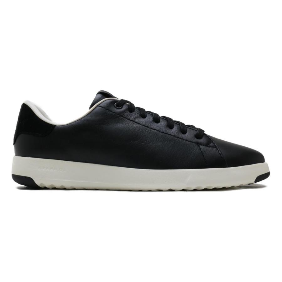COLE HAAN（コールハーン） レディース スニーカー グランドプロ テニス スニーカー ブラック/オプティックホワイト COLE ...