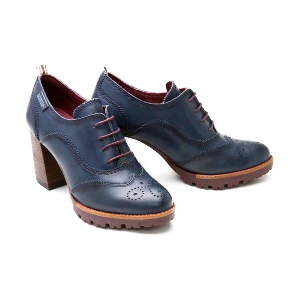 ラッピング無料 クラシカルパンプス 履きやすいと評判のスペインブランド サイズ交換片道無料 ピコリノス 正規通販 コネリー ブルー W7m 7630stbl パンプス レディース Pikolinos シューズ Dagl Tg