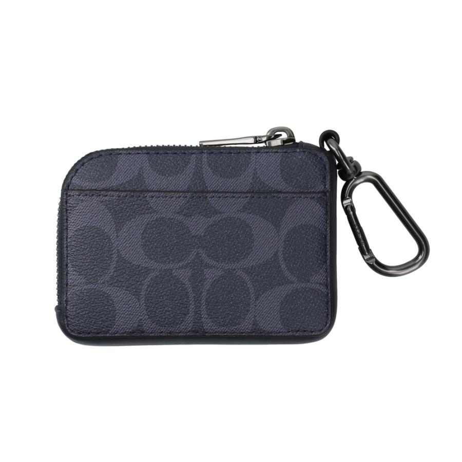 [コーチ] 小銭入れ カードケース COACH L Zip Key Case Signature CB927 QBDEN QB/Denim