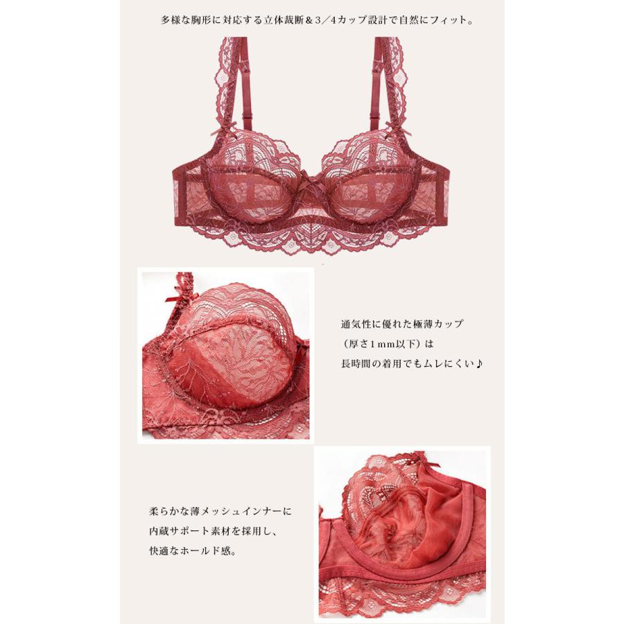ブラジャー ショーツ セット 大きいサイズ セクシー B85 C85 C90 C95