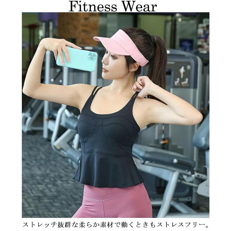 大きいサイズ レディース スポーツブラ フィットネスブラ ブラトップ