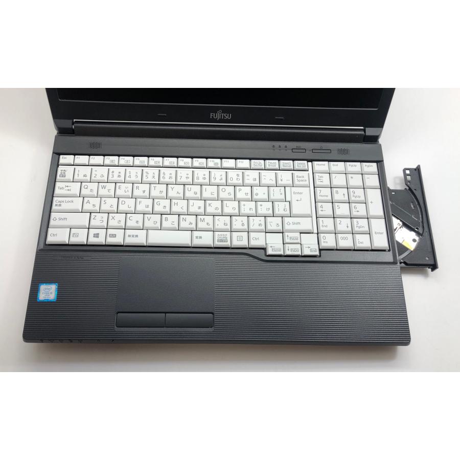 中古 パソコン 富士通 LIFEBOOK A747 高性能 Core i5 メモリ 8GB 新品SSD 512GB ノートパソコン テンキー DVD-RW HDMI 15.6インチ 無線LAN Office 2021｜queen-pc｜03