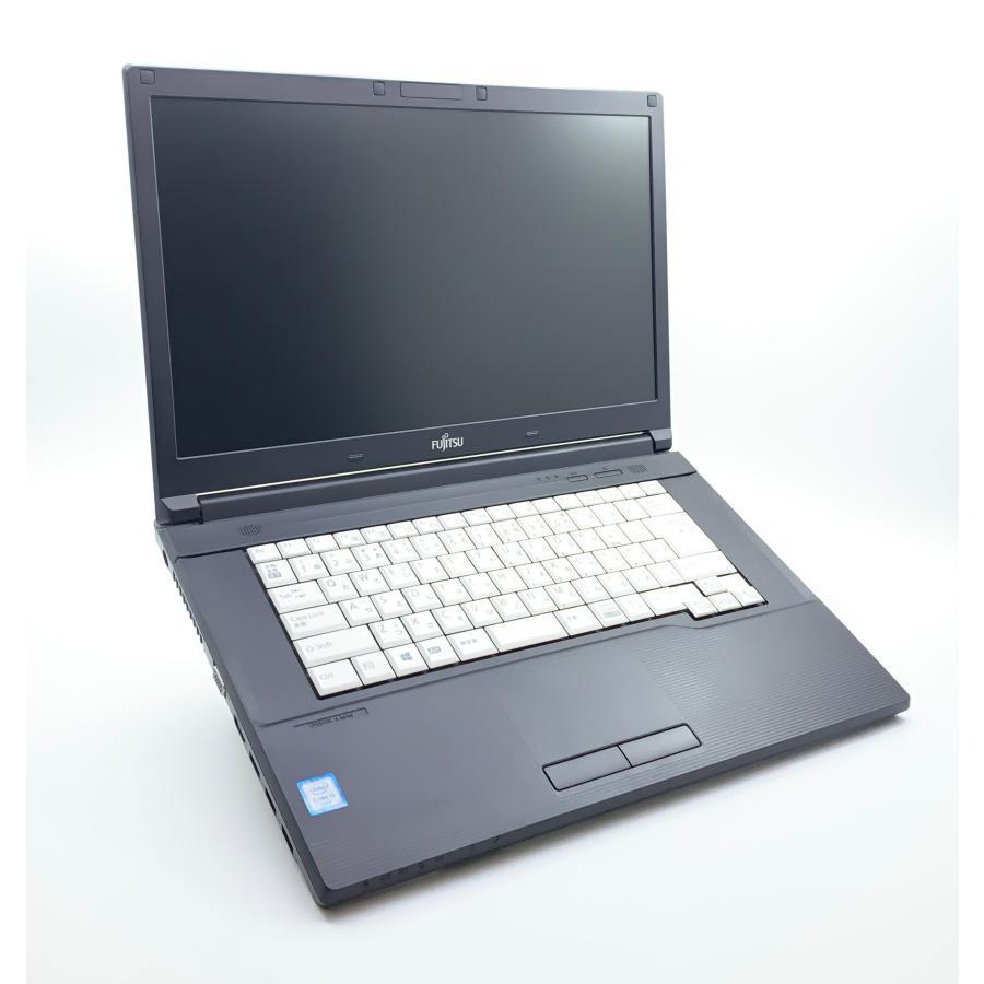 ノートPC 中古パソコン 安心保証60日 Win11 WPS/ MS Office2021 Core i3 新品SSD 250GB メモリ4GB DVD-RW WIFI対応 富士通 A576/P 中古ノートパソコン