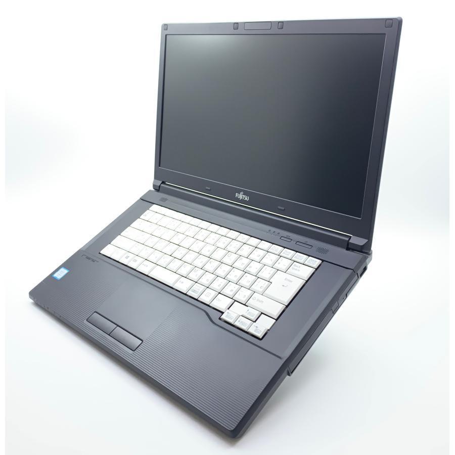 ノートPC 中古パソコン 安心保証60日 Win11 WPS/ MS Office2021 Core i3 新品SSD 250GB メモリ4GB DVD-RW WIFI対応 富士通 A576/P 中古ノートパソコン