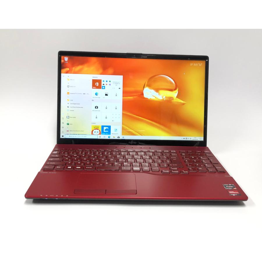 English pc Fujitsu AH43/F1 English OS Laptop Engish Version MS-Office Installed, Ryzen 3 Radeon Graphics SSD 256GB 16GB Memory 15.6-inch Full HD,｜queen-pc｜04