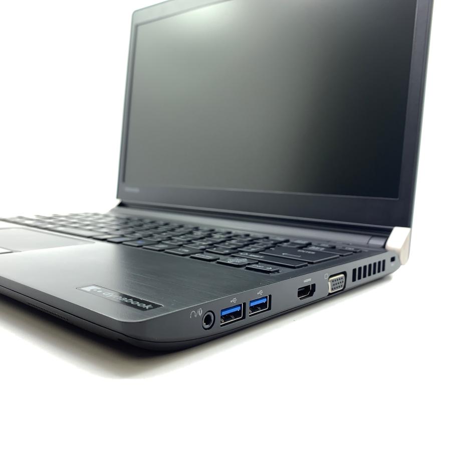 中古パソコン 東芝 R73 Core i3 @ 2.30GHz SSD128GB 秒速起動 13.3型 高性能 Windows11/Win10可 カメラ WIFI 【ブレス】 HDMI MsOffice2021