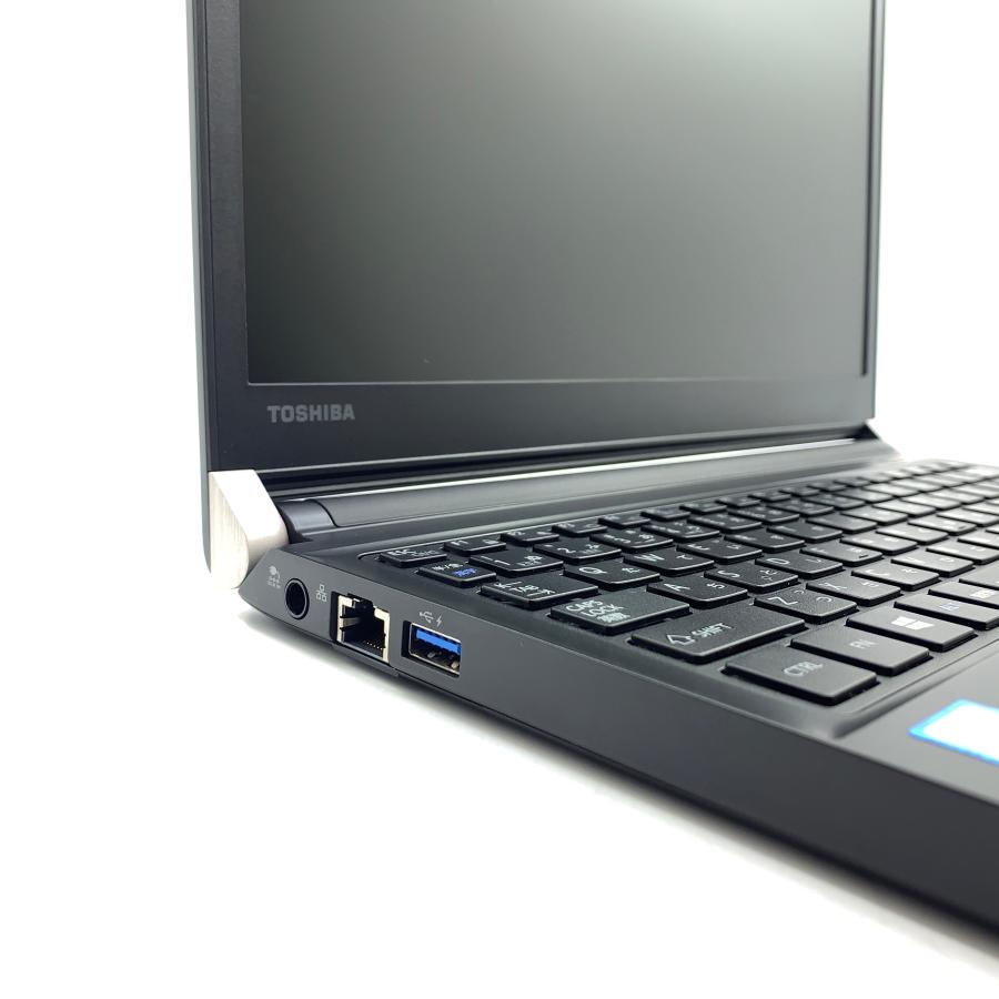 中古パソコン 東芝 R73 Core i3 @ 2.30GHz SSD128GB 秒速起動 13.3型 高性能 Windows11/Win10可 カメラ WIFI 【ブレス】 HDMI MsOffice2021