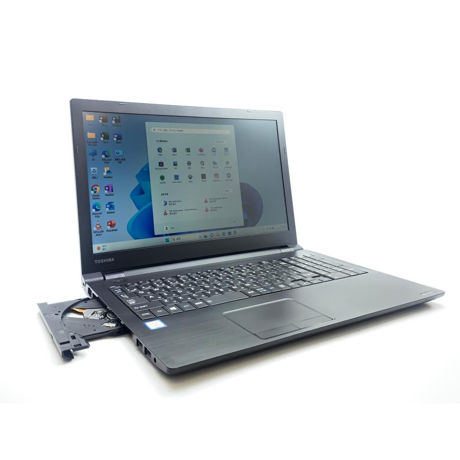 MS Office 2021 Installed,  English OS Laptop Computer, [Toshiba B65/J] i5-7200U,  Memory 8GB, SSD 128GB, Inbuilt DVD, WIFI , HDMI｜queen-pc｜05