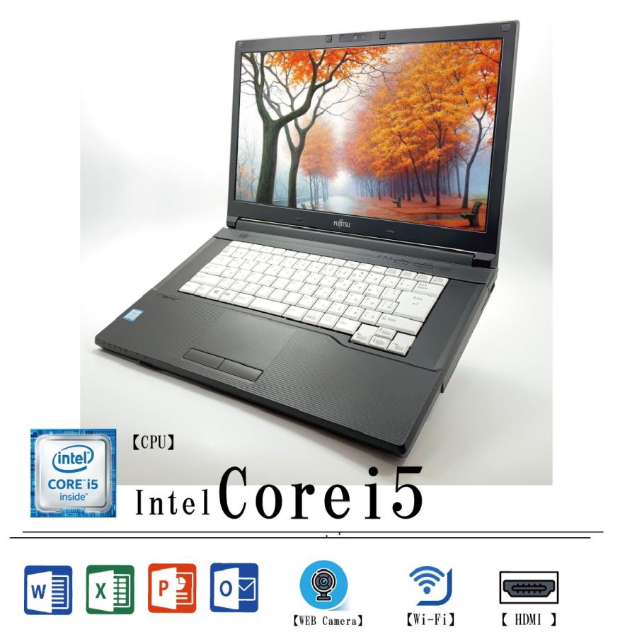LIFEBOOK A Fujitsu A748/S Core i5-8350U 第8世代 Office Win