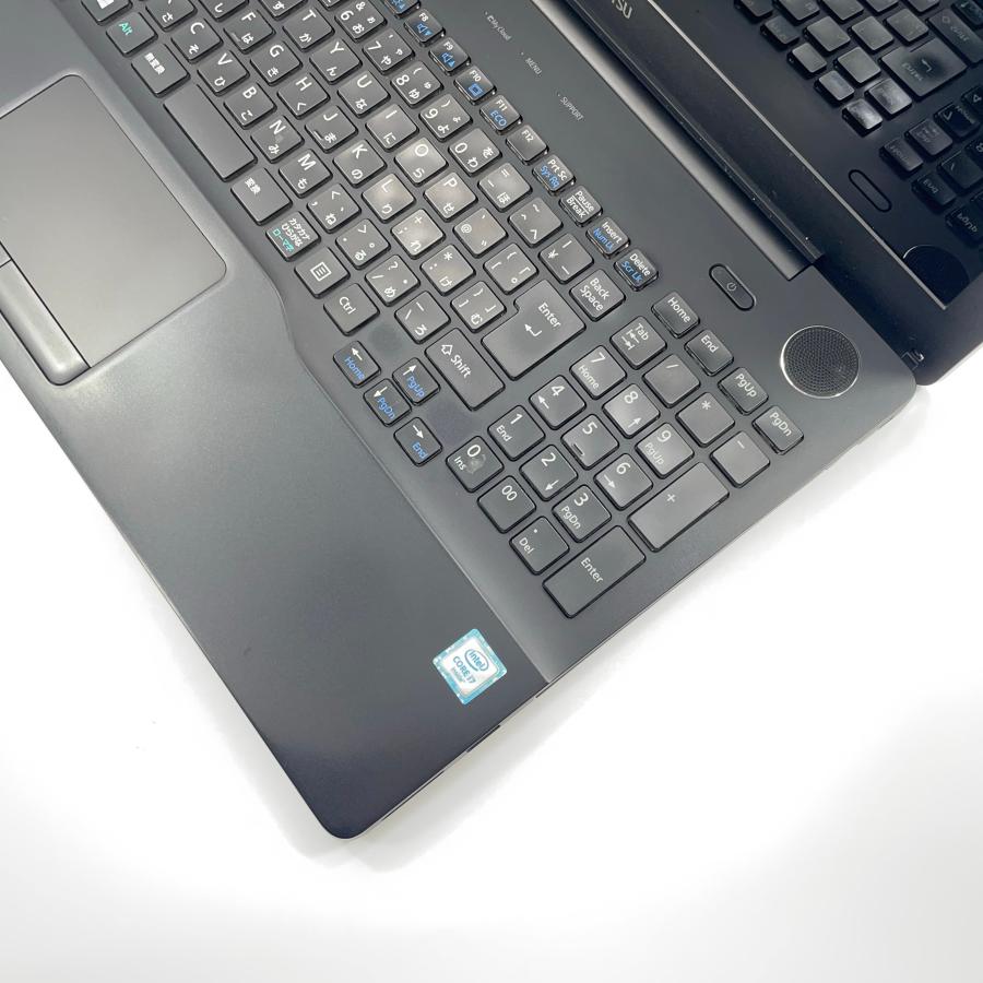 中古ノートパソコン Core i7 Windows11 ノートパソコン  8GB 256GDSSD 15型 laptop Office2024搭載 パソコン 中古 PC  富士通 LifeBook AH53/A3の画像