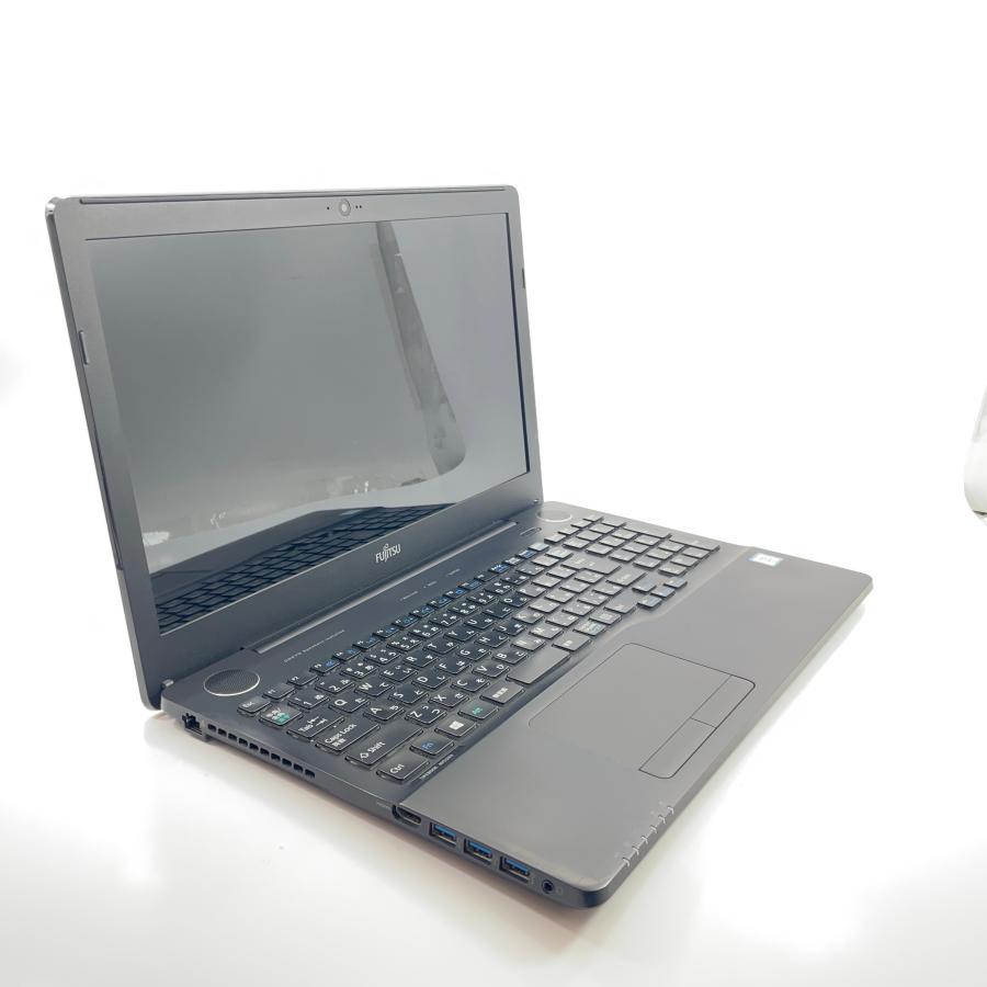 中古ノートパソコン Core i7 Windows11 ノートパソコン  8GB 256GDSSD 15型 laptop Office2024搭載 パソコン 中古 PC  富士通 LifeBook AH53/A3の画像