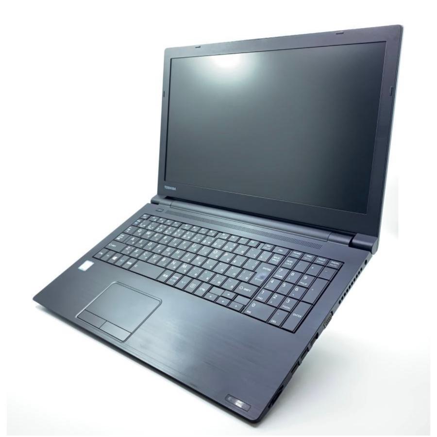 中古ノートパソコン, 【東芝 B65】,Core i5-8250U, Win11, Office 2024初期設定済み 15.6型, DVD, Wi-Fi, １０キー SSD 256GB 8GB メモリの画像