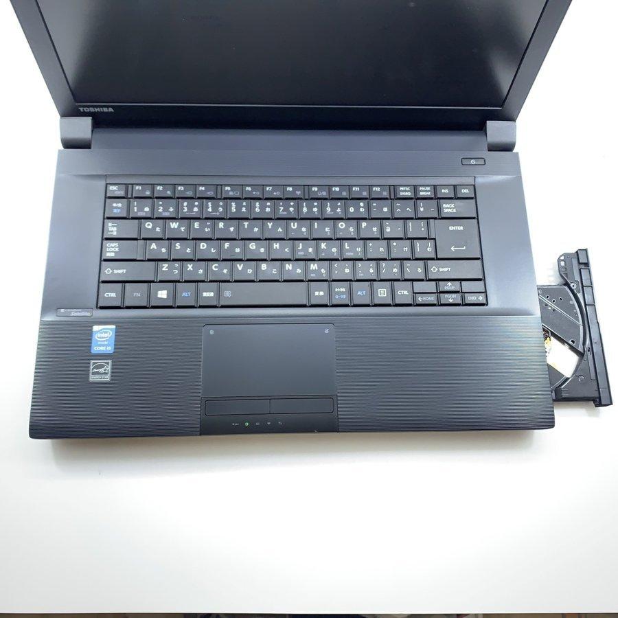 60日保証 中古ノートパソコン, 【東芝 B554/M/K/L】 Microsoft オフィス2019付き , Core i5、 4GB, SSD 128GB, 15.6型, Wi-Fi対応, DVD, Win 10 Pro搭載,｜queen-pc｜03