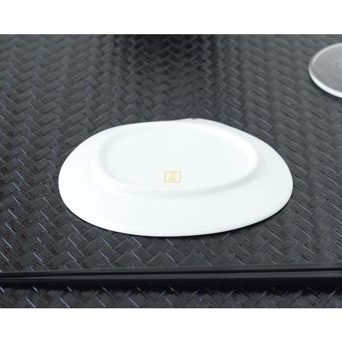 雪衣金羽根鶴形 銘々皿 488-96781 krk0432【有田焼 和食器 白い食器 鶴 