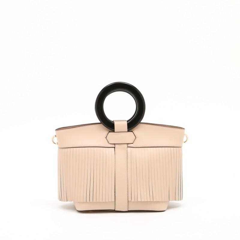 story. (ストーリー) バンブーハンド ルレザーバケツバッグ （story  