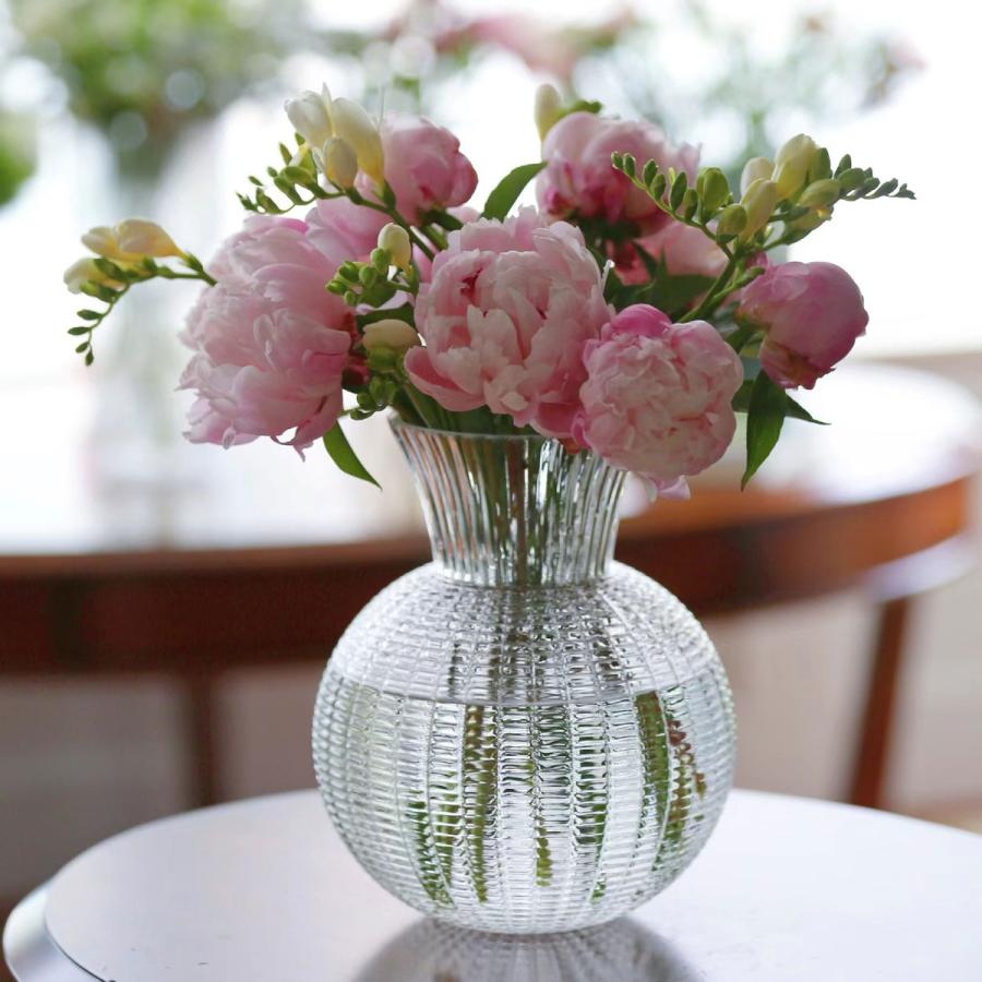 クリアガラス フラワーベース No.63【雑貨 インテリア 花瓶 クリアガラス フラワーベース No.63【雑貨 インテリア 花瓶