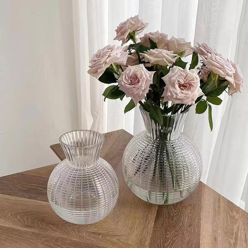 クリアガラス フラワーベース No.63【雑貨 インテリア 花瓶 クリアガラス フラワーベース No.63【雑貨 インテリア 花瓶